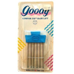 Vintage 1989 Goody Comfor-Tip Hair Lift in Blue
RARE -OLD STOCK -NEW IN PACKAGE